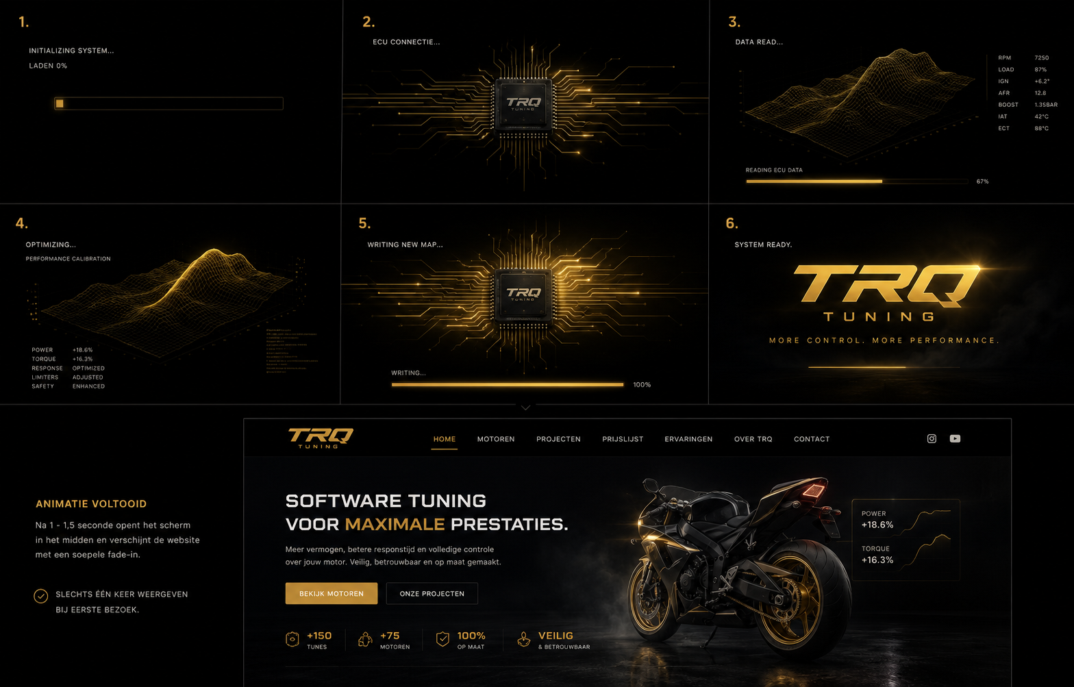 TRQ Tuning software en ECU visual